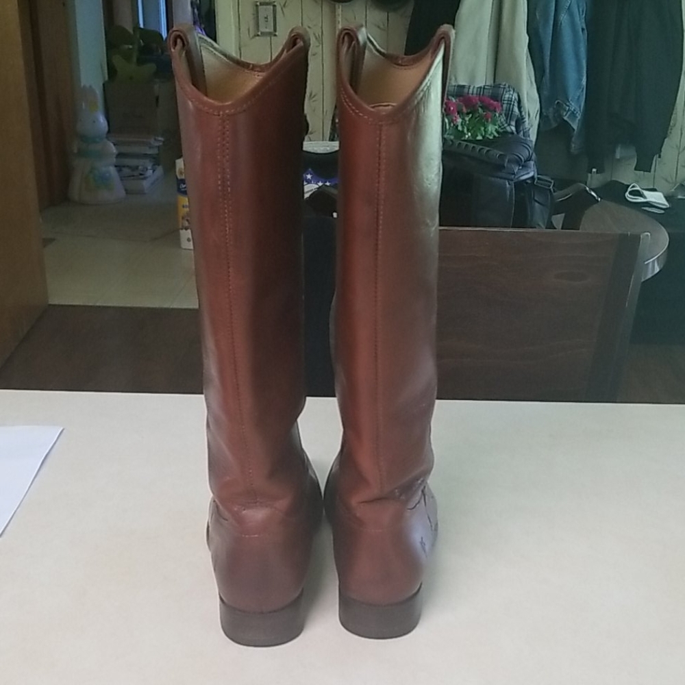 🎈SOLD🎈Frye Melissa Button Leather Boots 8.5 - Picture 4 of 12